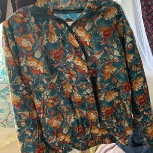 flower print jacket